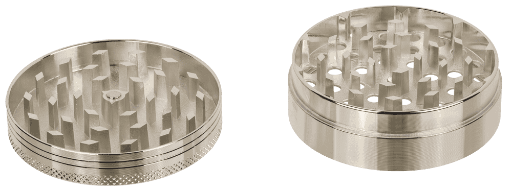 Metal cannabis grinder, 6 x 4,2 cm,