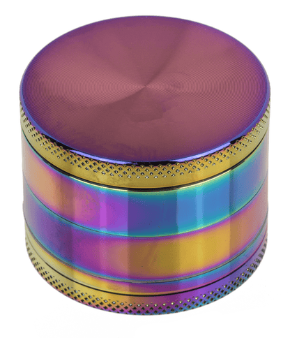 Metal cannabis grinder, Rainbow, 5 x 3,8 cm,