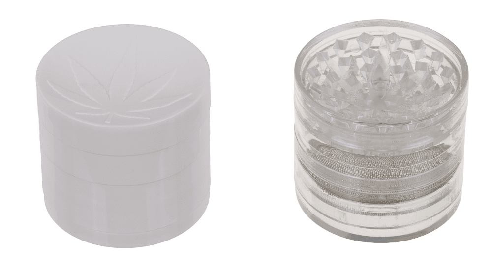 Cannabis Grinder, 4 parts, 5 x 4,5 cm,