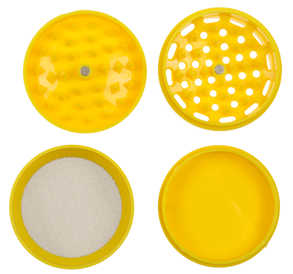 Cannabis Grinder, 4 parts, 5 x 4,5 cm,