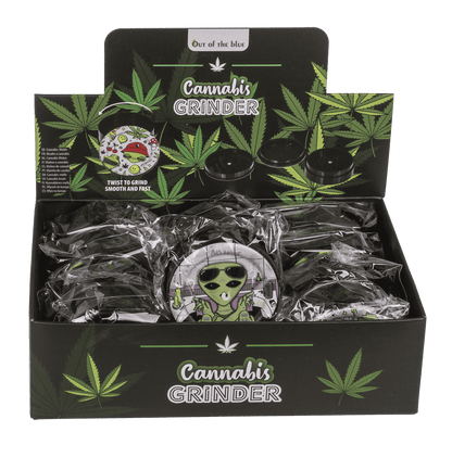 Cannabis Grinder, 3 parts, 6,3 x 3 cm,