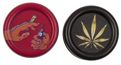 Cannabis Grinder, 3 parts, 6,3 x 3 cm,