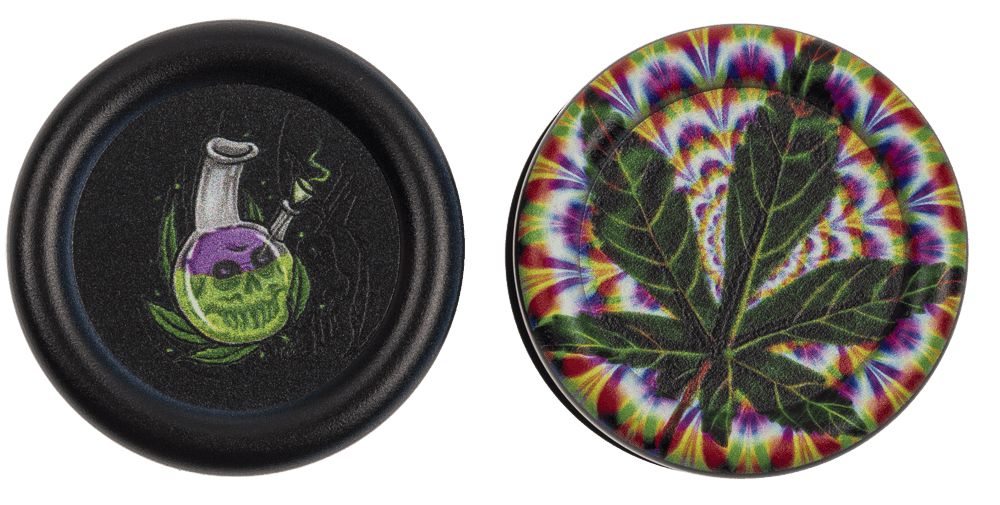Cannabis Grinder, 3 parts, 6,3 x 3 cm,