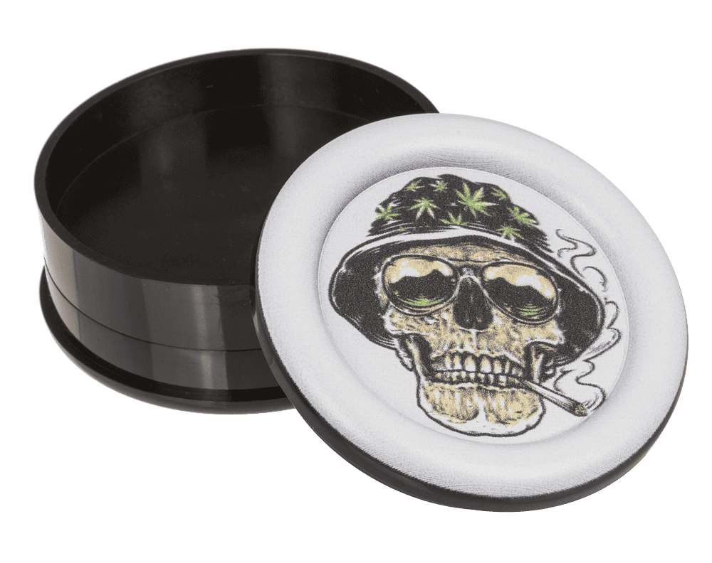 Cannabis Grinder, 3 parts, 6,3 x 3 cm,