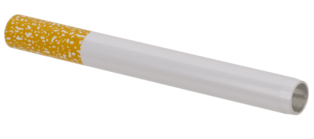 Metal pipe. Cigarette design, 7,7 cm,