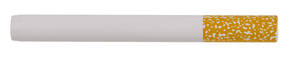 Metal pipe. Cigarette design, 7,7 cm,