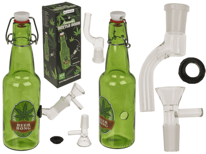 Glass Bong, Bottle, 23,5 cm,