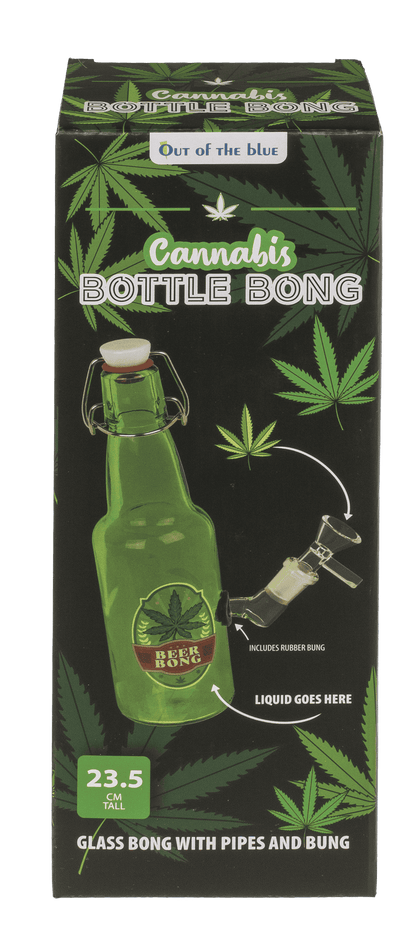 Glass Bong, Bottle, 23,5 cm,