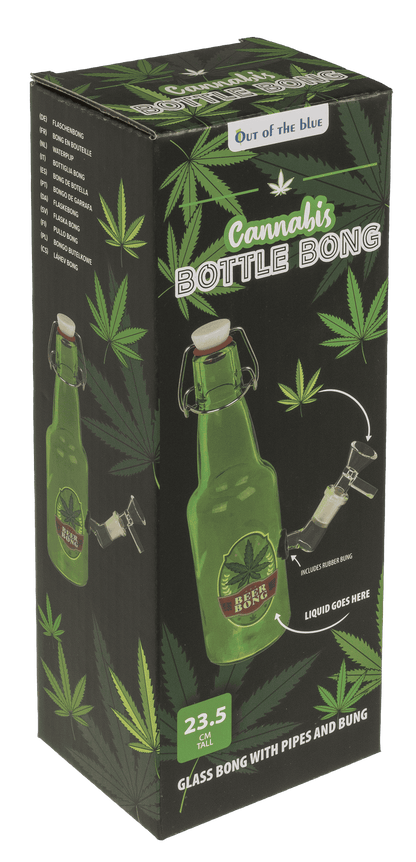 Glass Bong, Bottle, 23,5 cm,