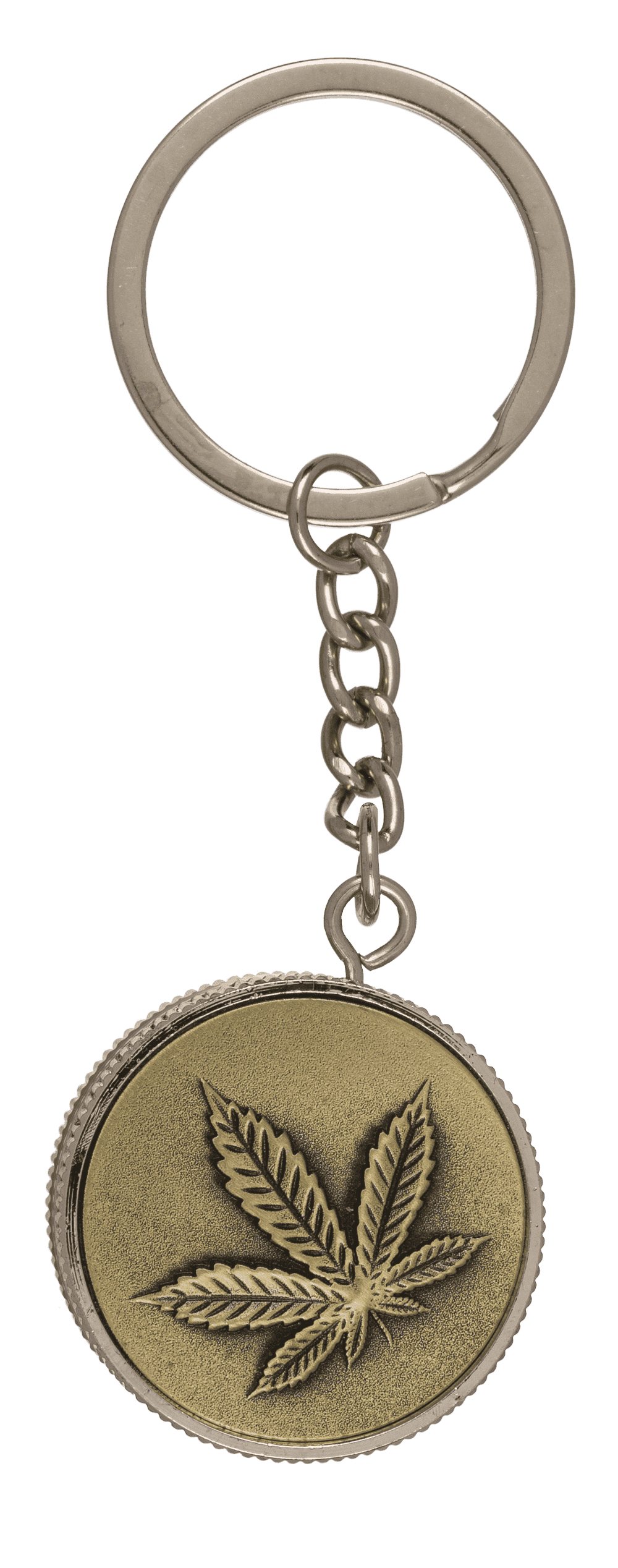 Metal keychain, Cannabis Grinder,