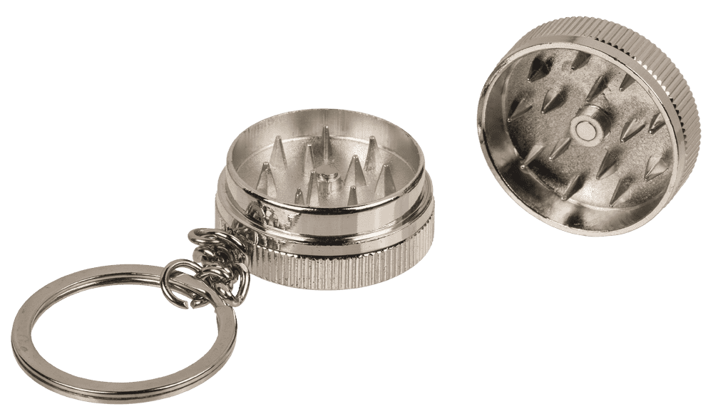 Metal keychain, Cannabis Grinder,