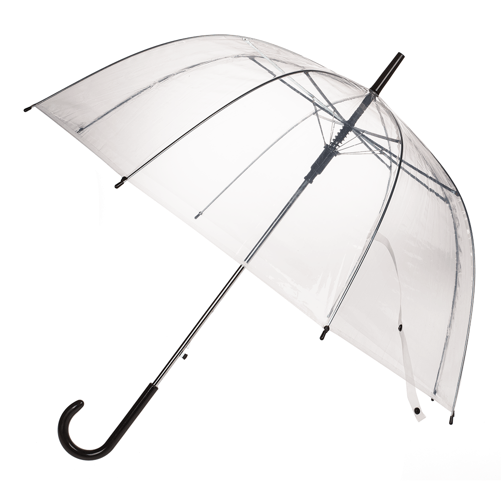 Dome Umbrella, Transparent,