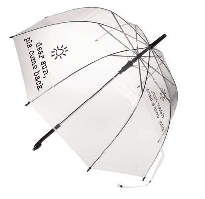 Dome umbrella, 4 assorted,