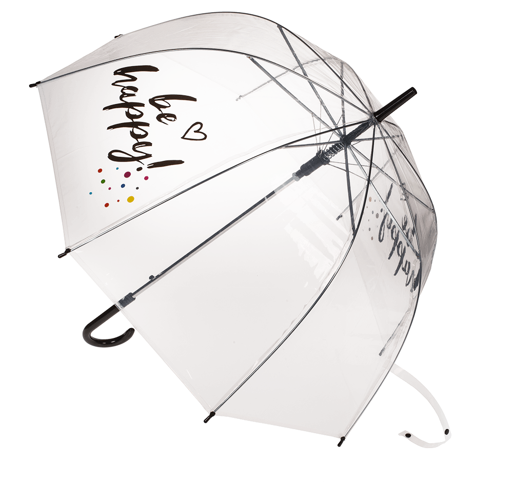 Dome umbrella, 4 assorted,