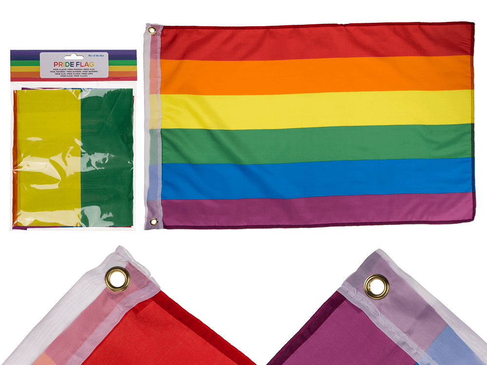 Flag, Pride, 90 x 60 cm, in polybag