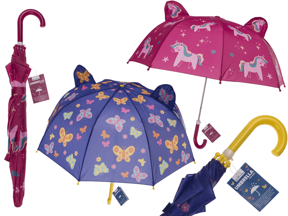 3D-Kids umbrella, D: 70 cm, 2 assorted