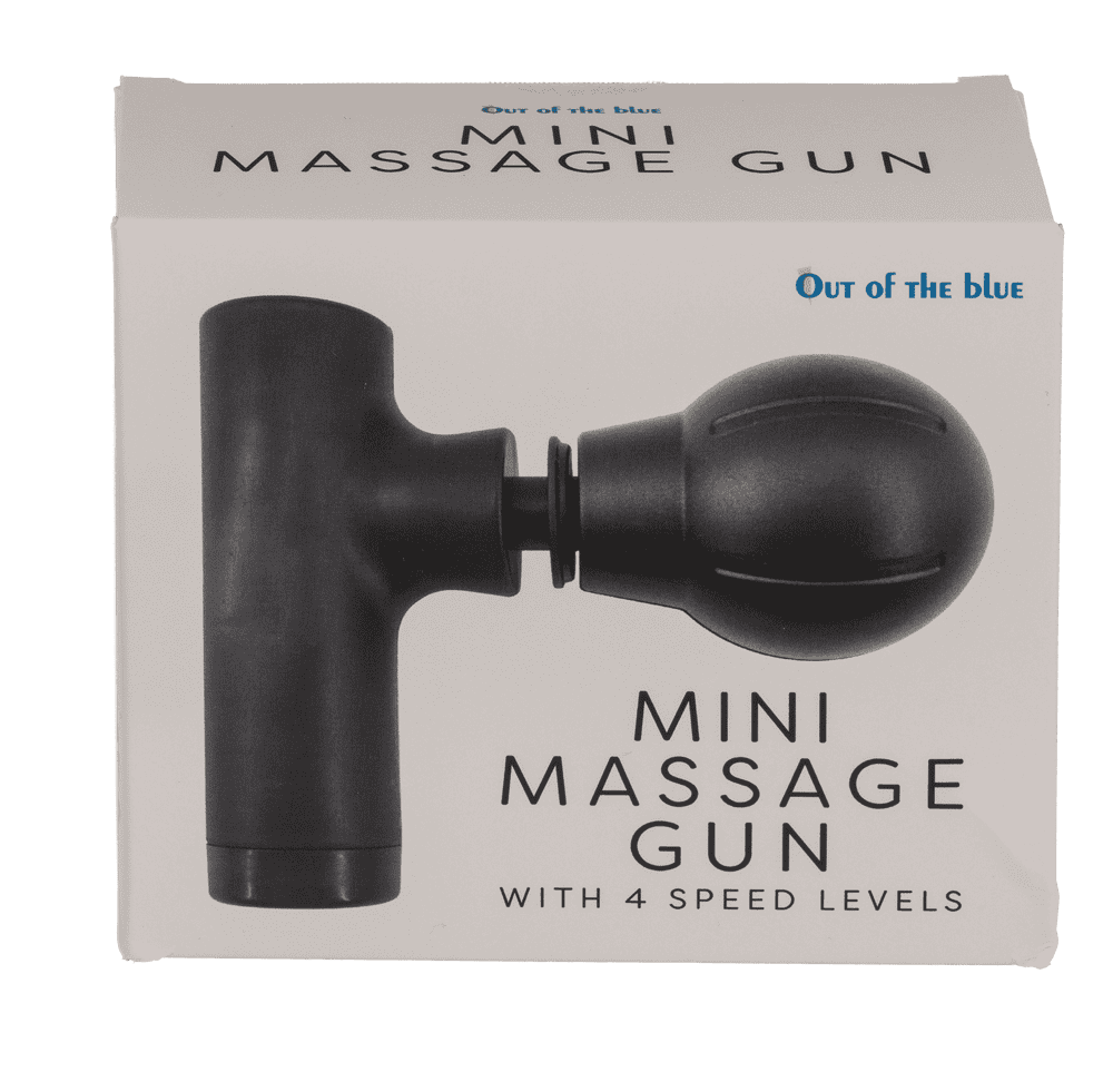 Mini-Massagepistole, 9,5 x 11 cm, mit USB-Kabel,