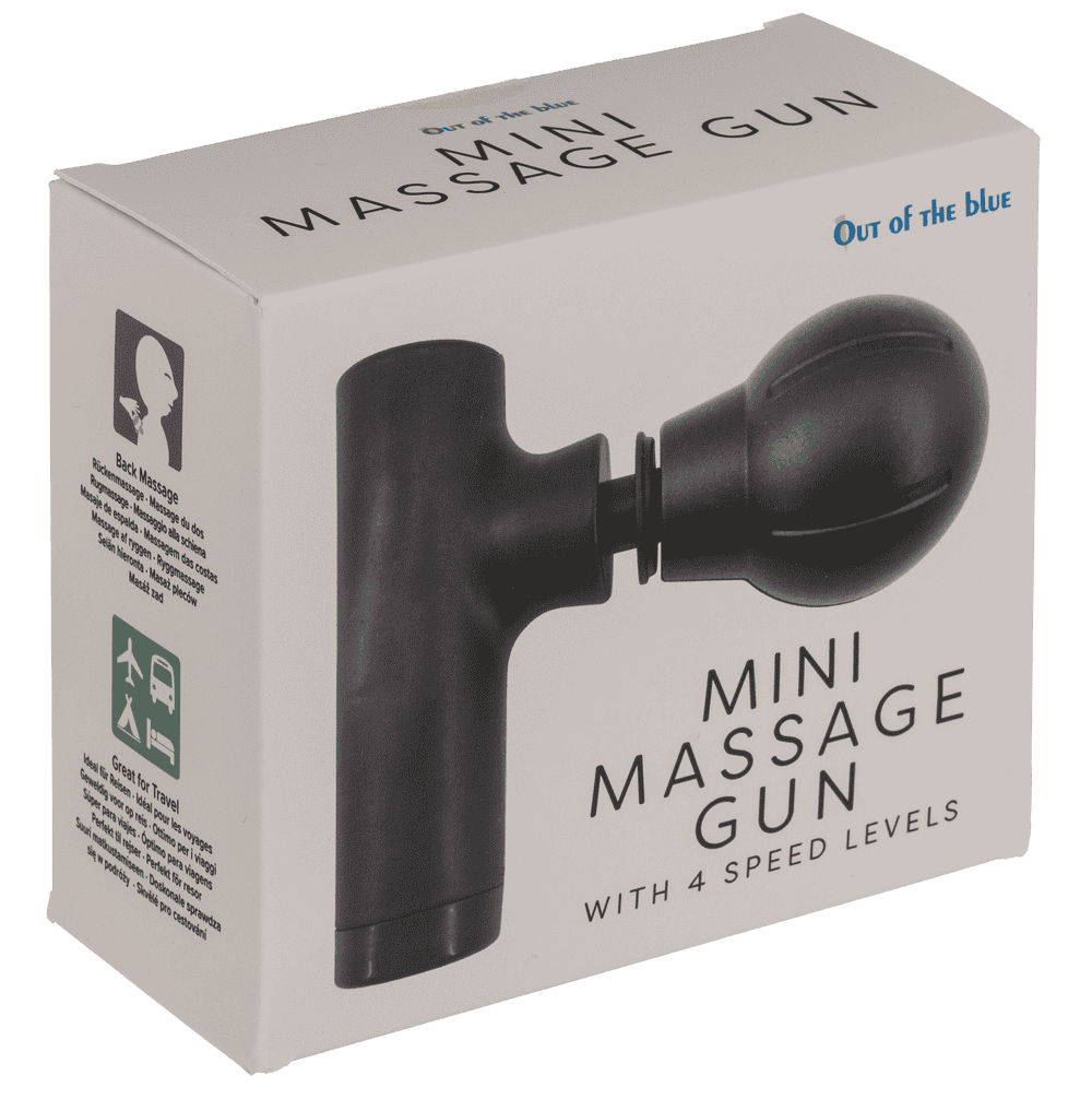 Mini-Massagepistole, 9,5 x 11 cm, mit USB-Kabel,