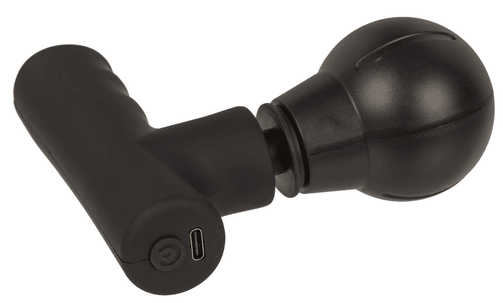 Mini-Massagepistole, 9,5 x 11 cm, mit USB-Kabel,