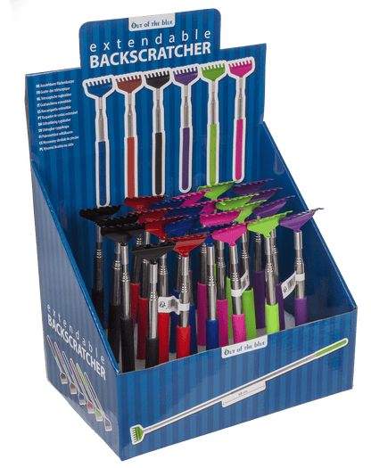 Extendable metal back scratcher,