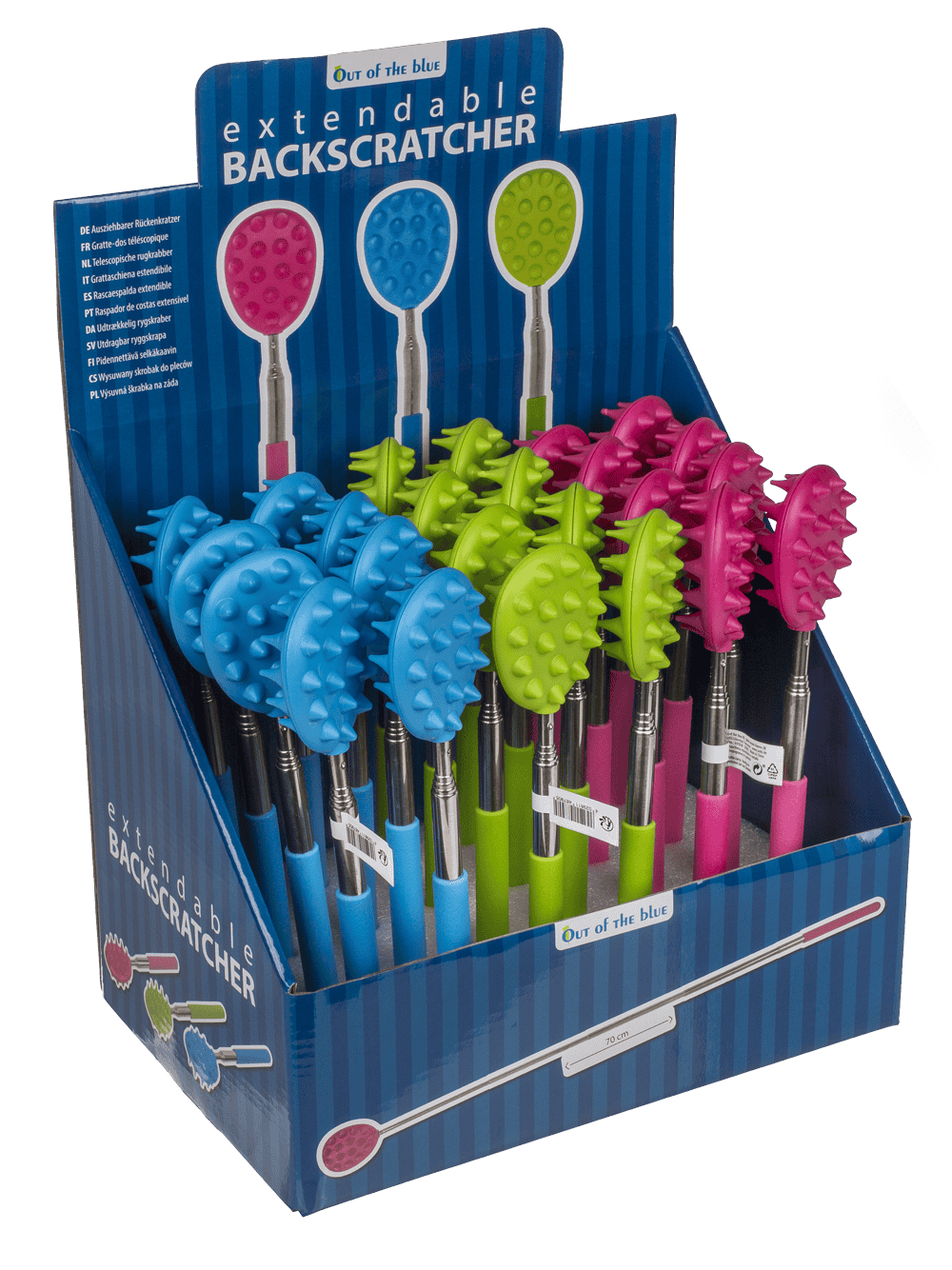 Extendable back scratcher, Cactus,