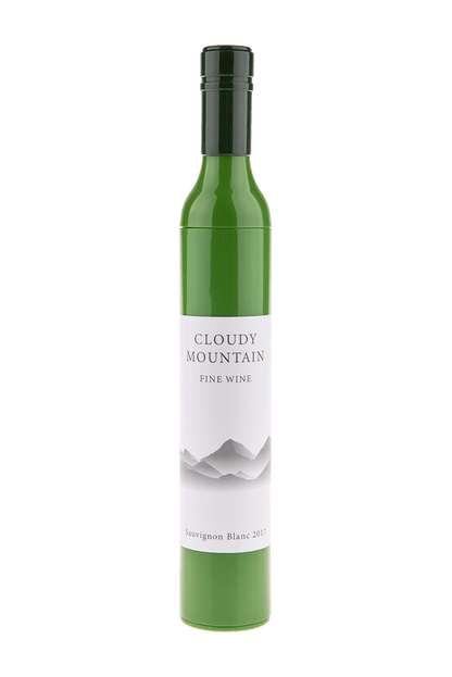 Pocket Umbrella, White Wine bottle,