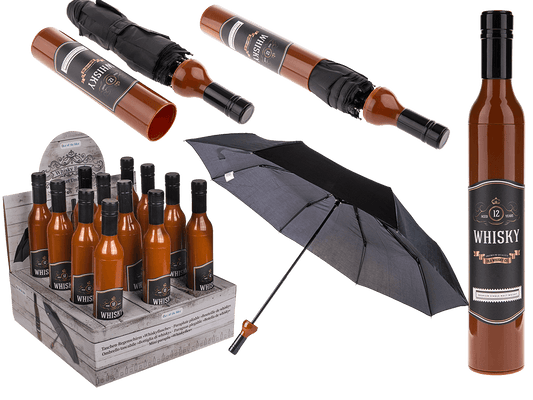 Pocket Umbrella, Whisky bottle,