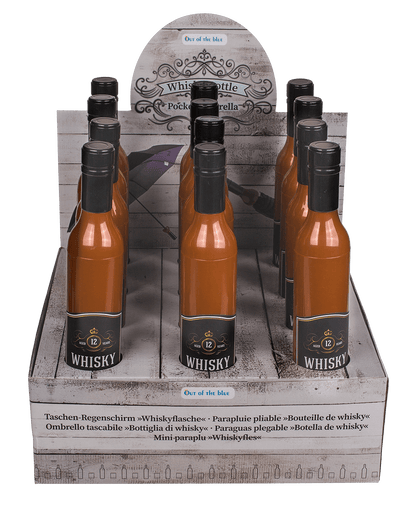 Pocket Umbrella, Whisky bottle,