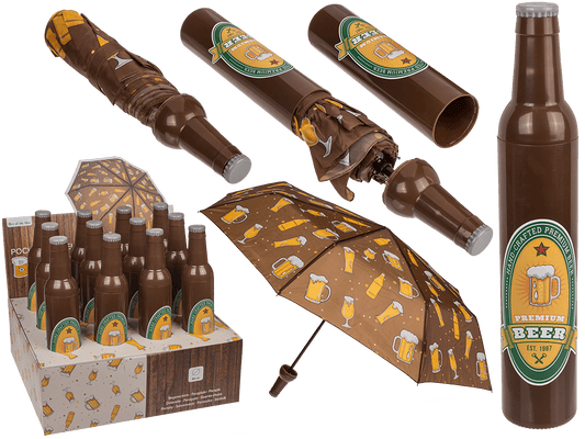 Pocket Umbrella, Beer bottle,