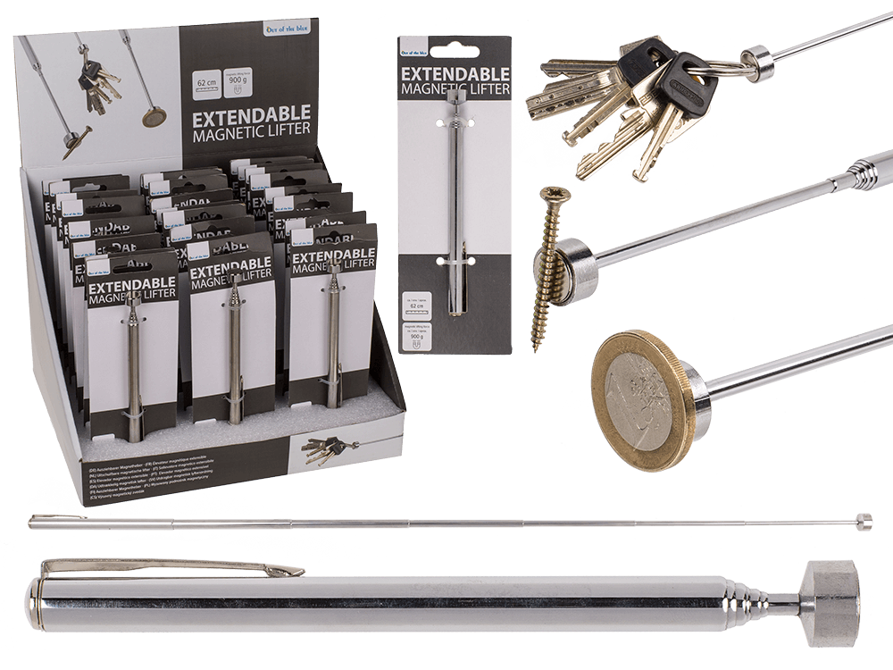 Extendable magnetic lifter,