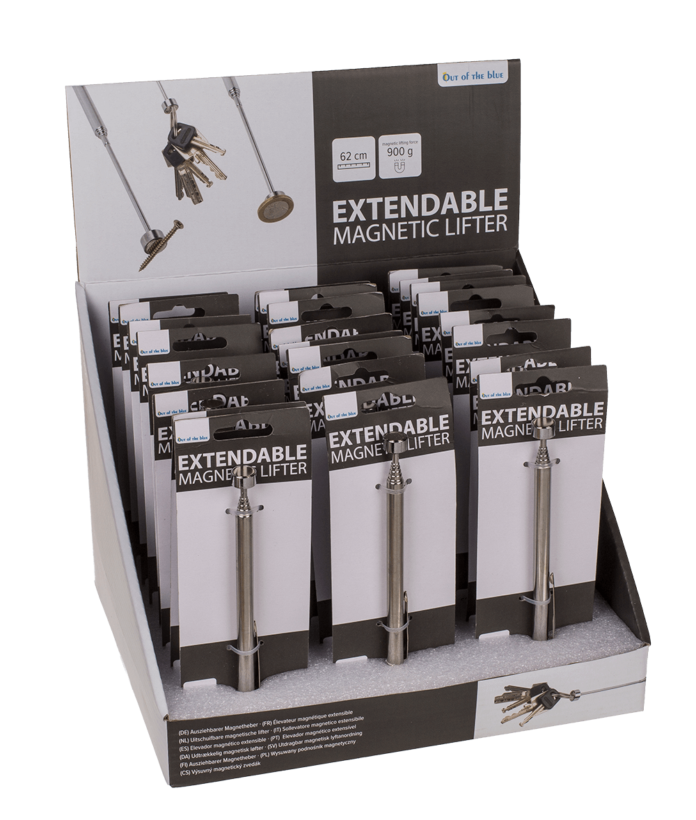 Extendable magnetic lifter,