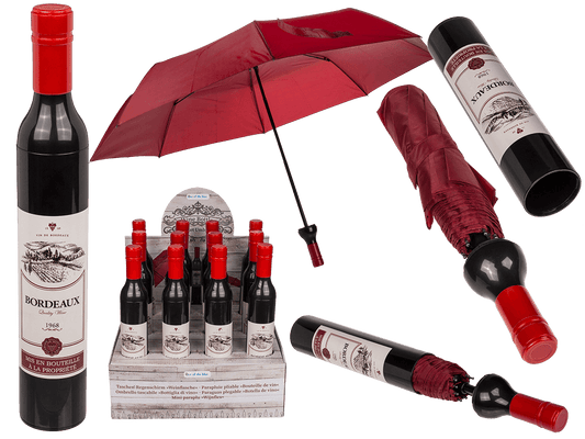 Pocket Umbrella, Wine Bottle,