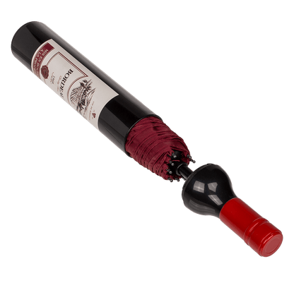 Pocket Umbrella, Wine Bottle,