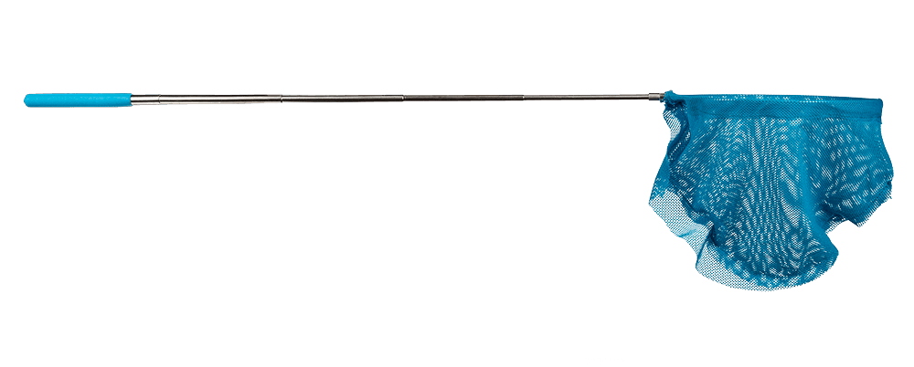 Extendable Hand Net with rubber handle,