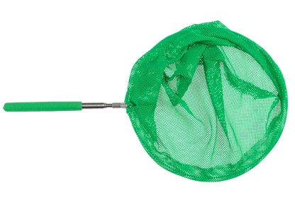 Extendable Hand Net with rubber handle,