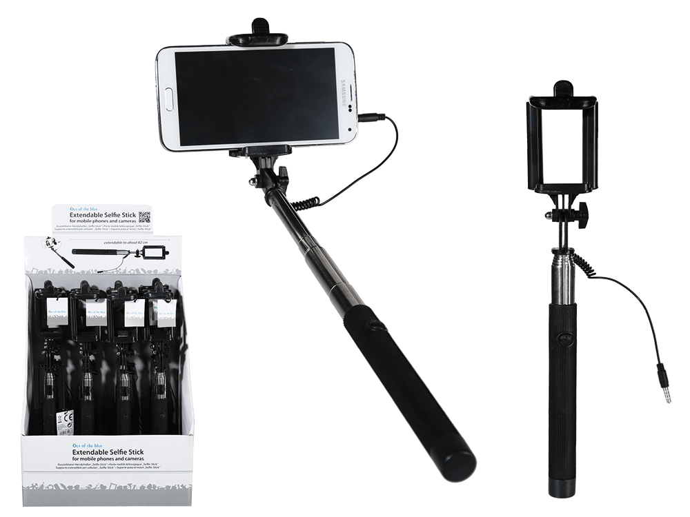 Extendable mobile phone holder,