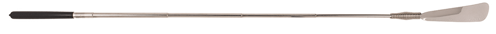 Extendable metal shoe horn,