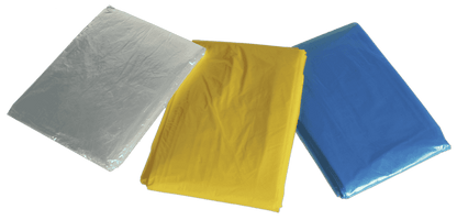 Hooded rain poncho, one size,