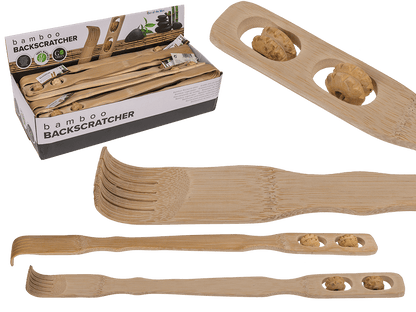 Back Scratcher with massage rolls,
