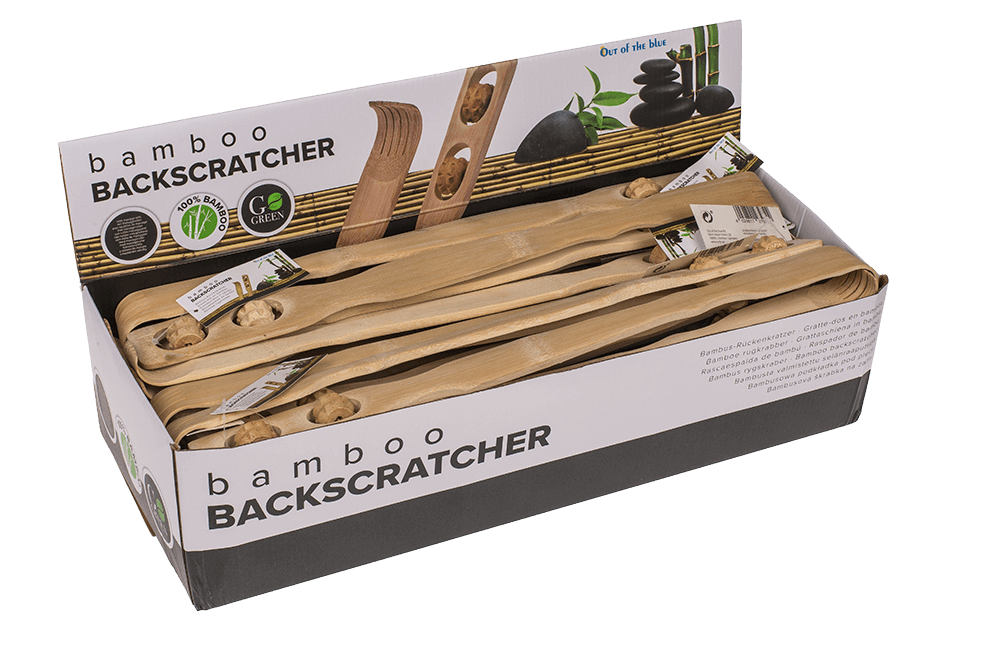 Back Scratcher with massage rolls,