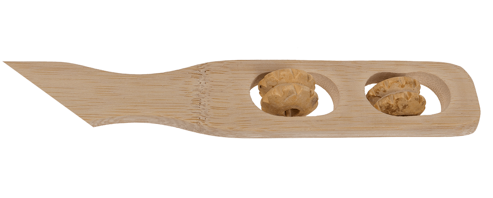 Back Scratcher with massage rolls,