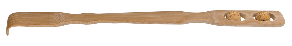 Back Scratcher with massage rolls,