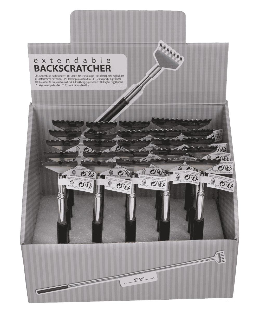 Extendable Metal Back Scratcher,