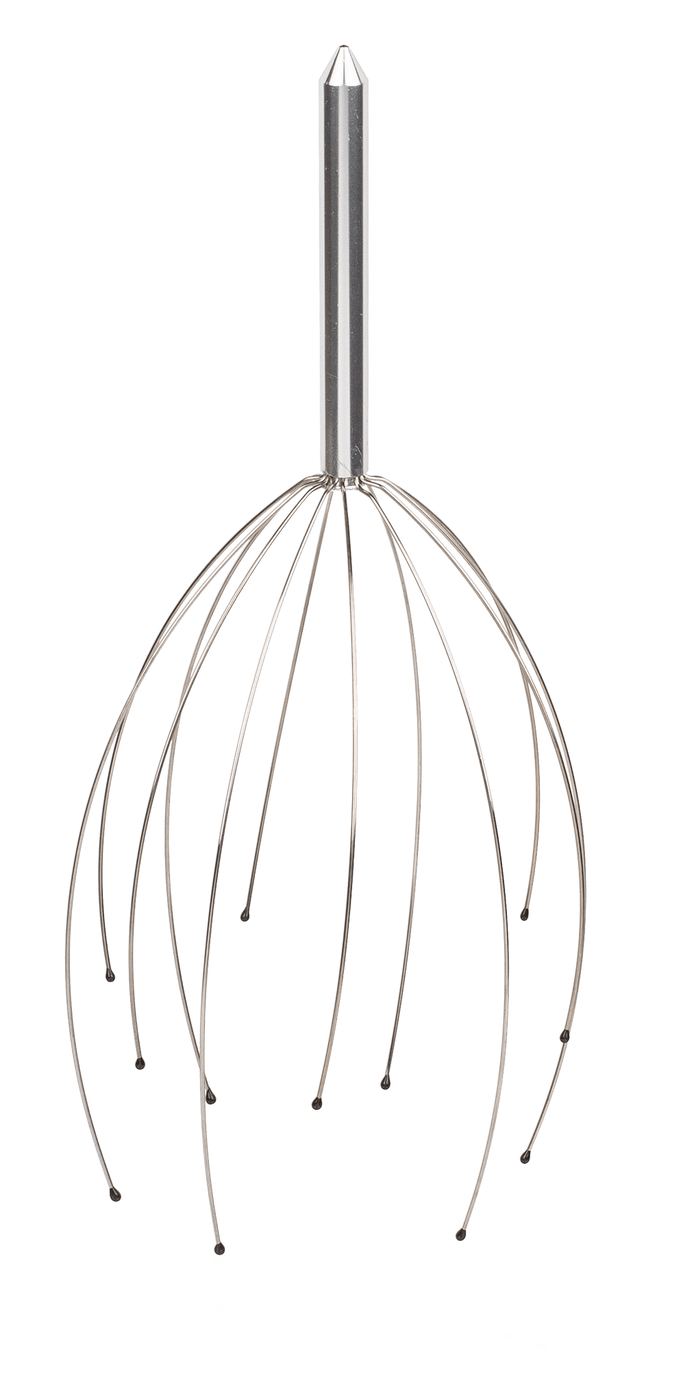 Metal Deluxe Headmassager with 12 massaging arms,