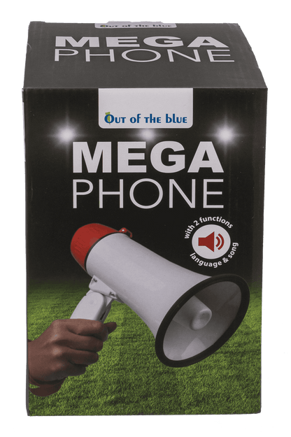 Fan Megaphone with 2 functions (language & song),