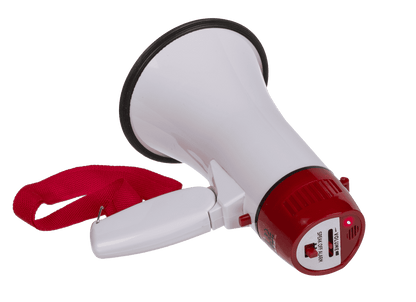 Fan Megaphone with 2 functions (language & song),