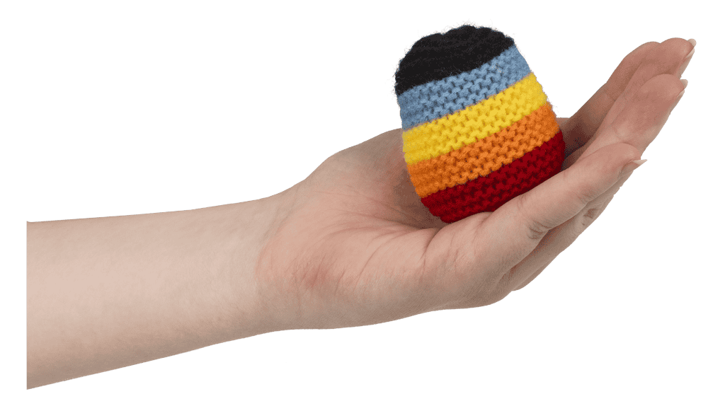 Crochet kick ball,