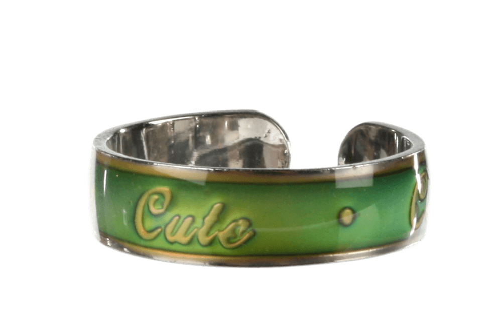 Mood Ring made of copper,