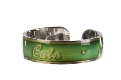 Mood Ring made of copper,