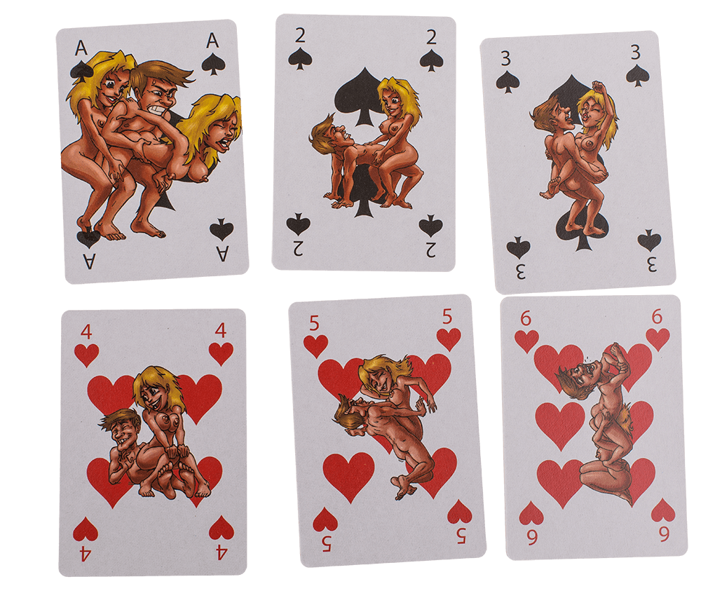Playing Cards, Kamasutra Comic,